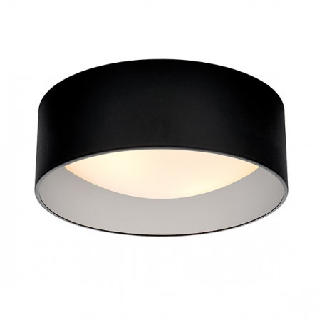 Ceiling lamp plafond VERO S lampshade black outside silver inside and white lampshade KASPA