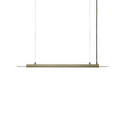 SENKEI A olive pendant lamp with integrated LED panel 3000K UMMO