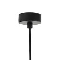 Czarna lampa punktowa ROLL lampa ze zintegrowanym panelem LED KASPA