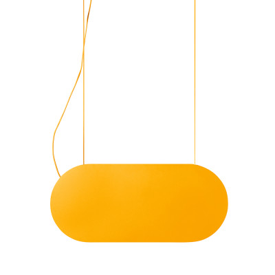 MALUMI A melon pendant lamp with integrated LED panel 3000K UMMO