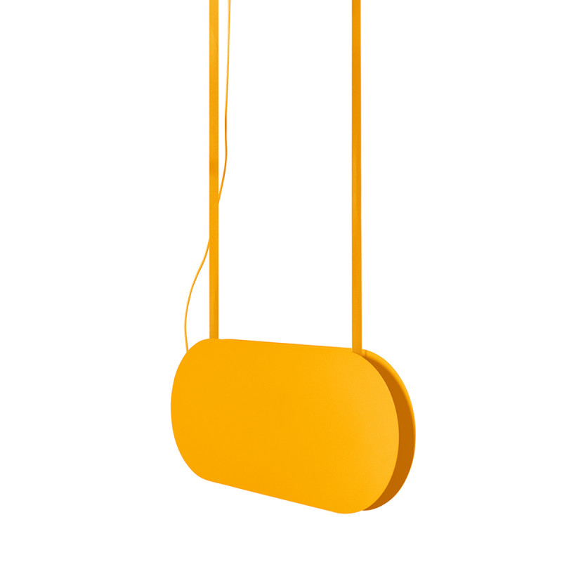MALUMI A melon pendant lamp with integrated LED panel 3000K UMMO