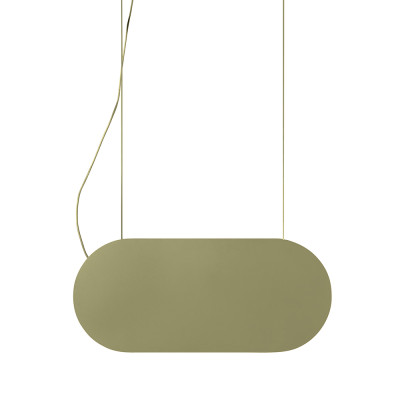 Olive pendant lamp MALUMI A with integrated LED panel 3000K UMMO