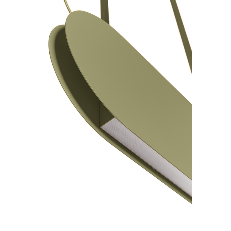 Olive pendant lamp MALUMI A with integrated LED panel 3000K UMMO