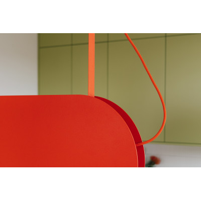 Olive pendant lamp MALUMI A with integrated LED panel 3000K UMMO