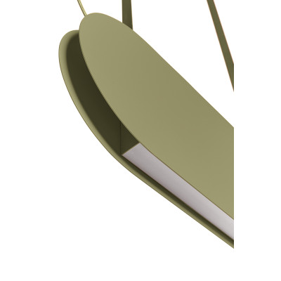 Olive pendant lamp MALUMI A with integrated LED panel 4000K UMMO