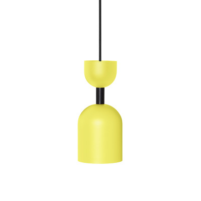 SUPURU ceiling lamp yellow pendant lamp with black tube UMMO 24h