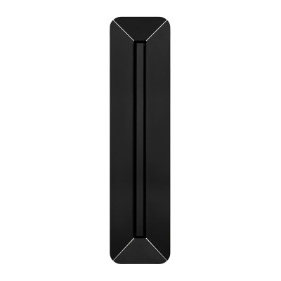 Black YOTTSU W B wall lamp with built-in 4000K LED panel UMMO