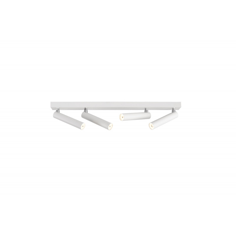 Roll 4 Ceiling Lamp / Wall Lamp White