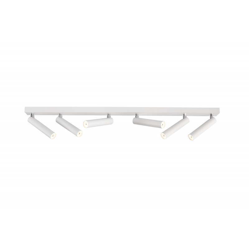 Roll 6 Ceiling Lamp / Wall Lamp White