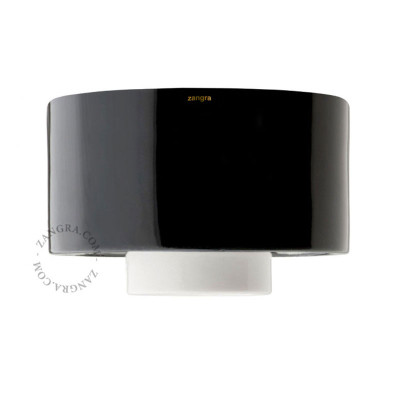 Ceiling lamp 005.c.b base for shade size S black Zangra