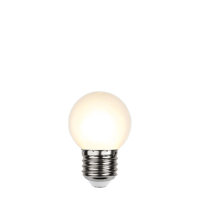 45 mm plastic LED festoon bulb, 1 W, warm white – Star Trading