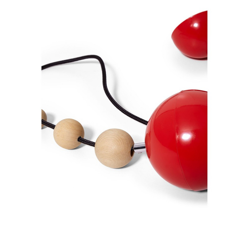Loft Bala red pendant lamp KOLOROWE KABLE