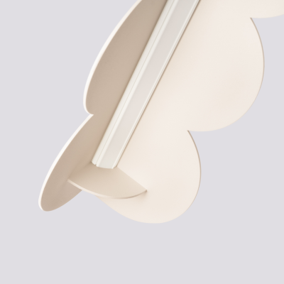 Beige Biscuit 131 LED Pendant Lamp with 3000K panel | THORO