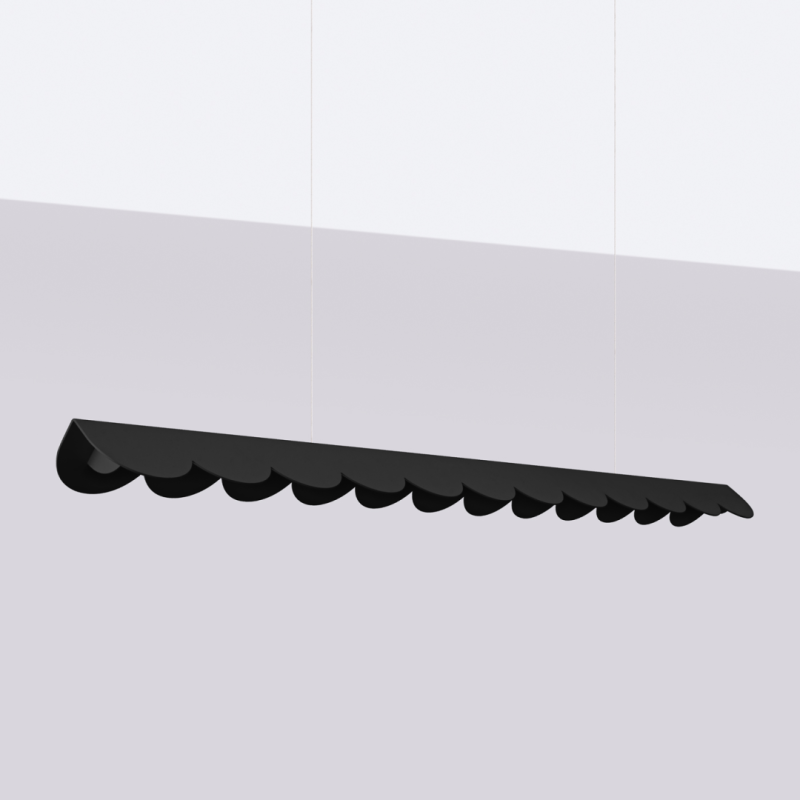 Black Biscuit 131 LED Pendant Lamp with 3000K panel | THORO