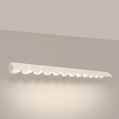 Beige Biscuit 131 LED Pendant Lamp with 4000K panel | THORO