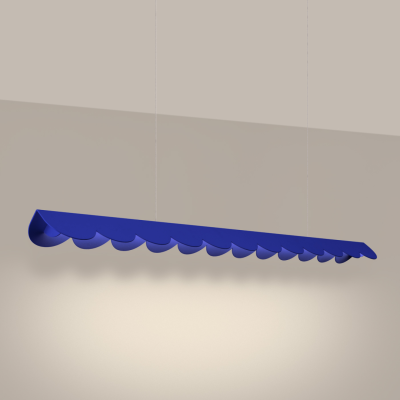 Ultramarine Biscuit 131 LED Pendant Lamp with 4000K panel | THORO