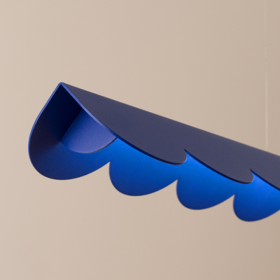Ultramarine Biscuit 131 LED Pendant Lamp with 4000K panel | THORO