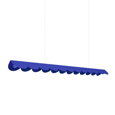 Ultramarine Biscuit 131 LED Pendant Lamp with 4000K panel | THORO