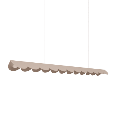 Taupe lampa wisząca LED Biscuit 131 z panelem 4000K | THORO