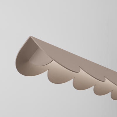 Taupe lampa wisząca LED Biscuit 131 z panelem 4000K | THORO