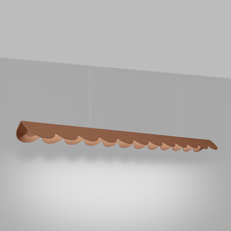 Mocca lampa wisząca LED Biscuit 131 z panelem 3000K | THORO