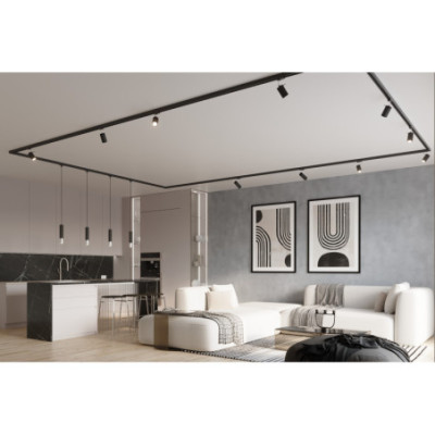 Lampa wisząca LOOPEZ czarny/miedź GU10 4000K 7W 530lm Make Your Light