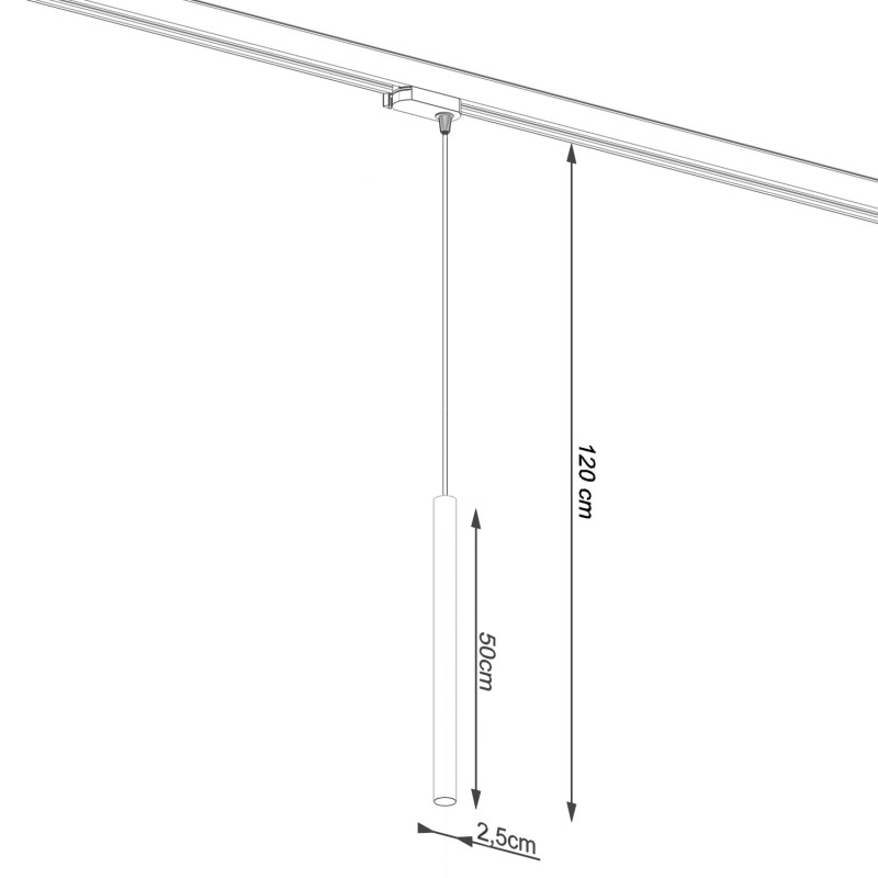 Lampa wisząca PASTELO czarny G9 4000K 4,5W 460lm Make Your Light