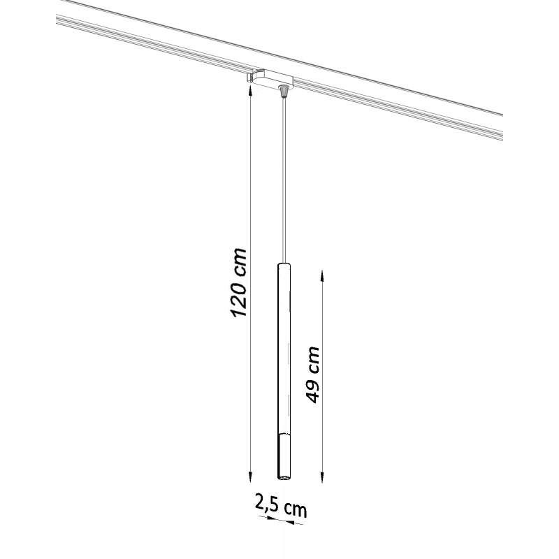 Lampa wisząca MOZAICA czarny/miedź G9 3000K 4,5W 450lm Make Your Light