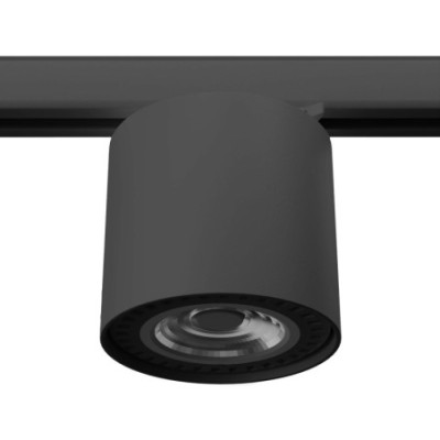 Plafon TIUBE czarny GU10 3000K 7W 510lm Make Your Light