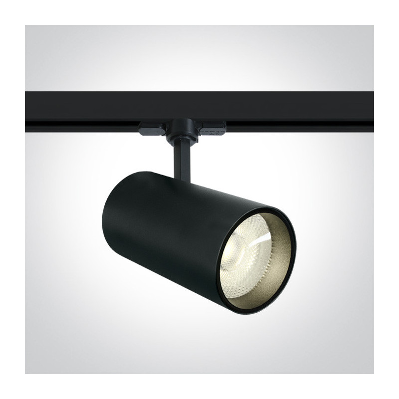 Make Your Light REO Black LED 4000 K 30 W 2700 lm Track Spotlight