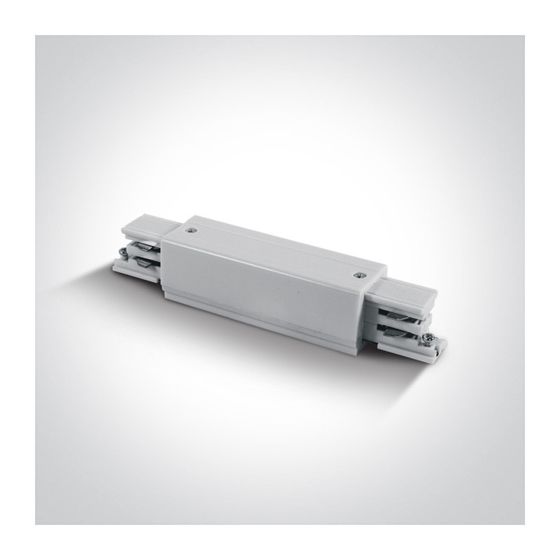 Make Your Light White Powered Straight Track Connector