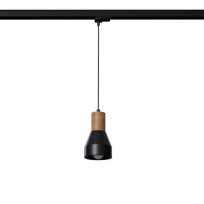 Make Your Light QUBIC Black E27 3000 K 7.5 W 620 lm Track Pendant Light