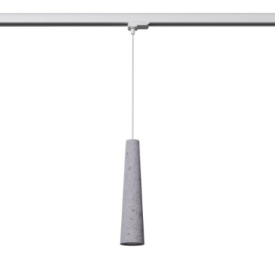Make Your Light ELECTRA Concrete GU10 4000 K 7 W 530 lm Track Pendant Light