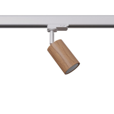 Make Your Light BERG Natural Wood GU10 3000 K 7 W 510 lm Track Spotlight