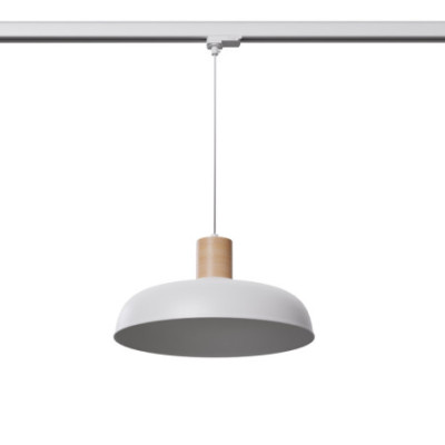 Make Your Light INDY White E27 Track Pendant Light