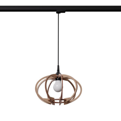 Lampa wisząca MANDELINO naturalne drewno E27 3000K 7,5W 620lm Make Your Light