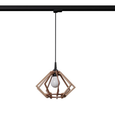 Lampa wisząca POMPELMO naturalne drewno E27 3000K 7,5W 620lm Make Your Light