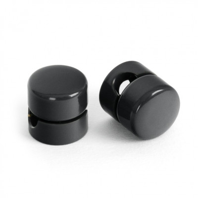 Dark grey cable holder – Kolorowe Kable