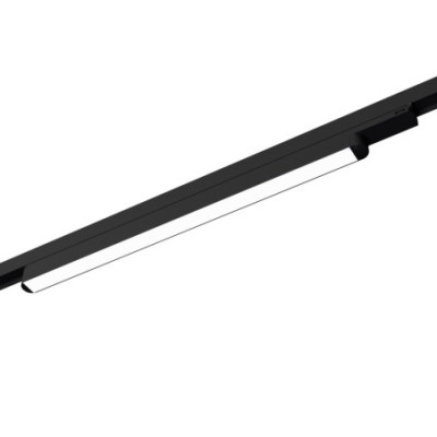 LUMO black LED linear fixture 3000K-4000K-5000K 16W 1600lm Make Your Light