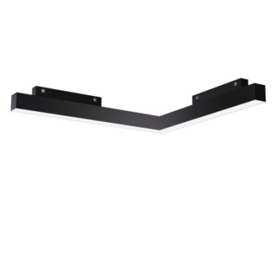 ARTO linear angular luminaire black LED 3000K 16W 1280lm Make Your Light