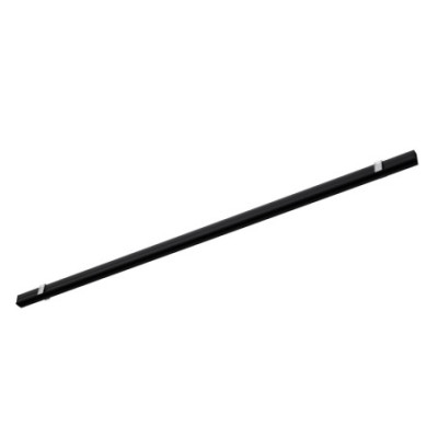 Flush-mounted magnetic rail 2m black MIDI ON/OFF DALI 48V Make Your Light