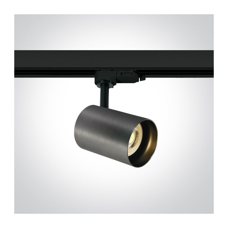 Reflektor TIVA szary metal GU10 3000K 7W 540lm Make Your Light