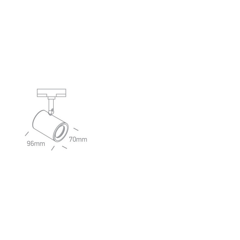 OSSI spotlight white GU10 3000K 7W 540lm Make Your Light
