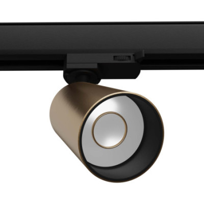 AURA Brushed Brass Spotlight GU10 3000K 7W 540lm Make Your Light