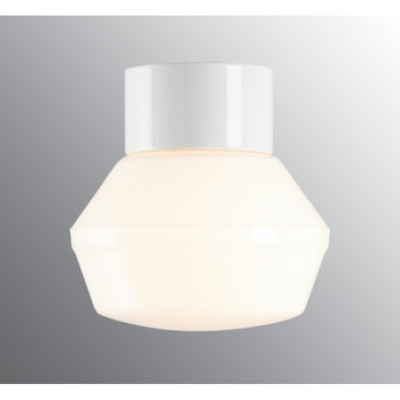 Ifö Electric Classic Ifökupa White E27 Max 75 W IP54 Opal Glass Ceiling/Wall Light