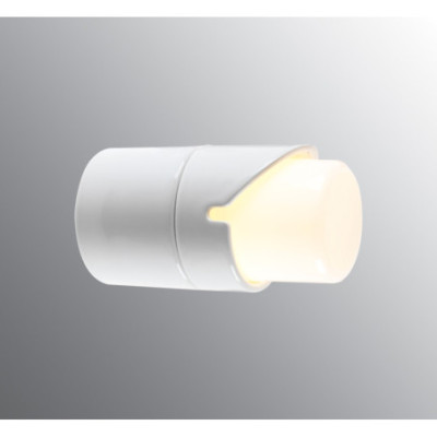 Ifö Electric Light On White E27 Max 60 W IP44 Opal Glass Wall Light