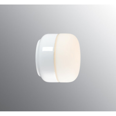 Ifö Electric Ohm 140/115 White GX53 Max 7 W IP44 Ceiling/Wall Light