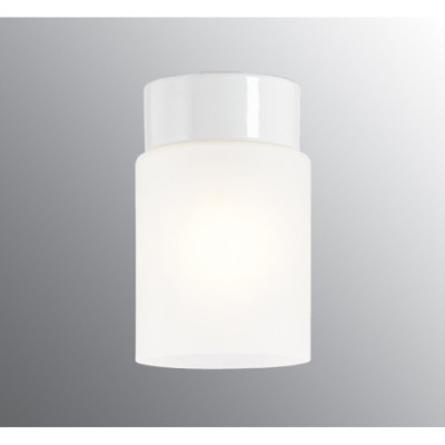 Ifö Electric Open Tina White E27 Max 75 W IP21 Matt Opal Glass Ceiling Light
