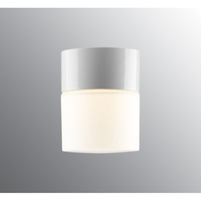 Ifö Electric Opus 100/125 White LED 8 W 2700 K 800 lm IP44 Matt Opal Glass Ceiling/Wall Light