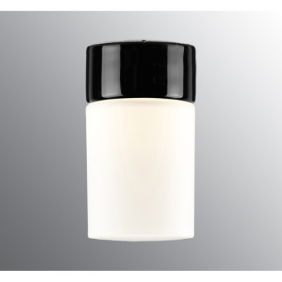 Ifö Electric Opus 100/175 Black LED 8 W 2700 K 800 lm IP44 Matt Opal Glass Ceiling/Wall Light